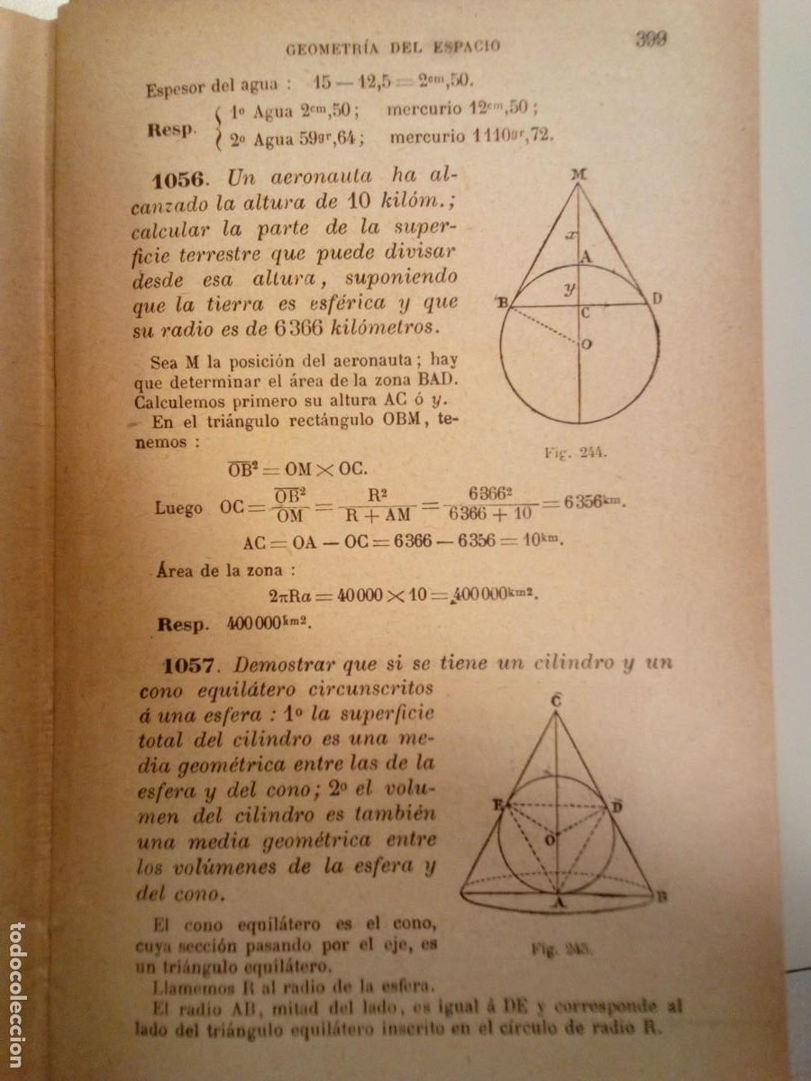 Libros de segunda mano: LIBRO. Geometr&iacute;a Curso Superior. Bru&ntilde;o. - Foto 5
