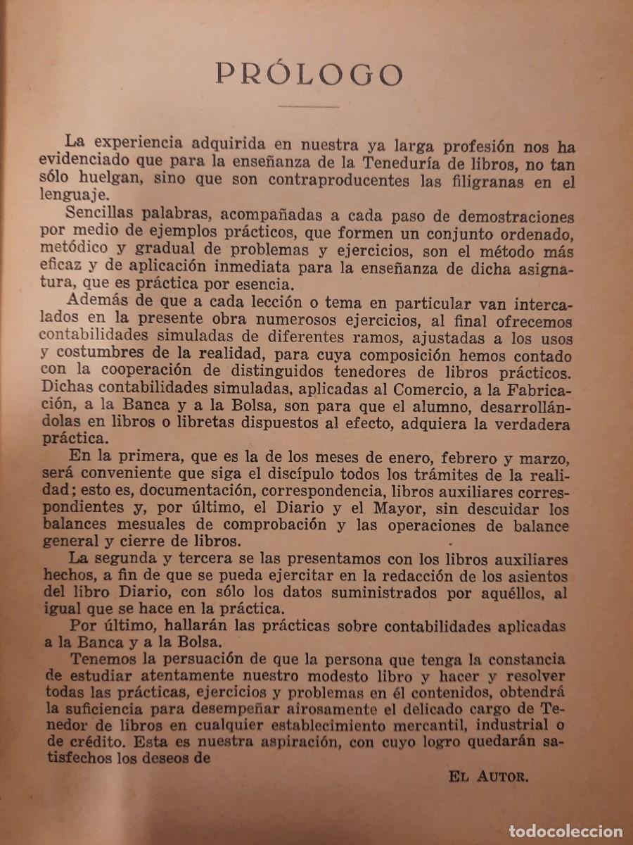 Libros de segunda mano: LIBRO. Tratado did&aacute;ctico te&oacute;rico pr&aacute;ctico de tenedur&iacute;a de libros. Bofill Trias. 1969 - Foto 3