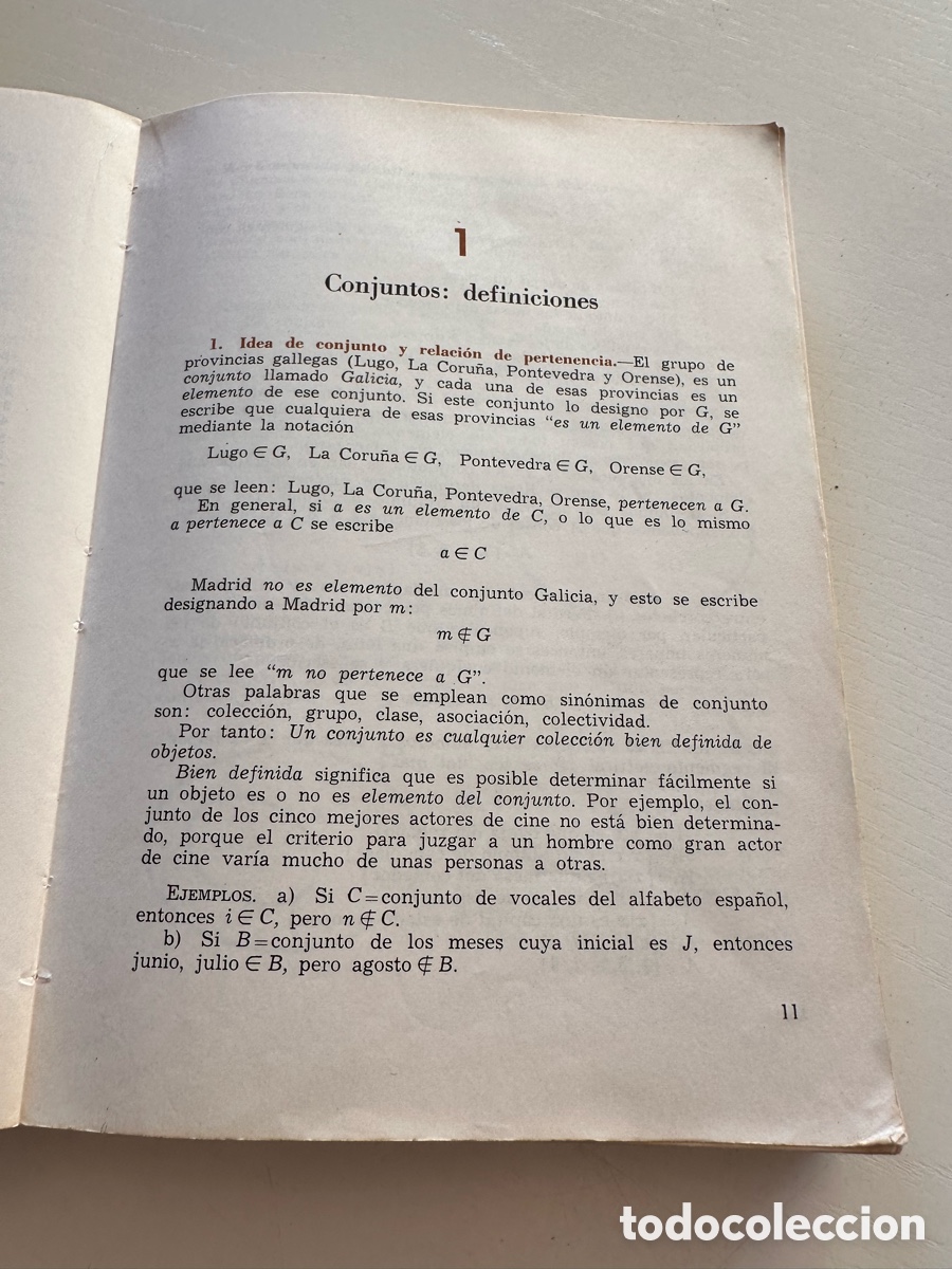 Libros de segunda mano: MATEMATICA MODERNA 2&ordm;, C. MARCOS, J. MARTINEZ, EDICIONES SM - Foto 5