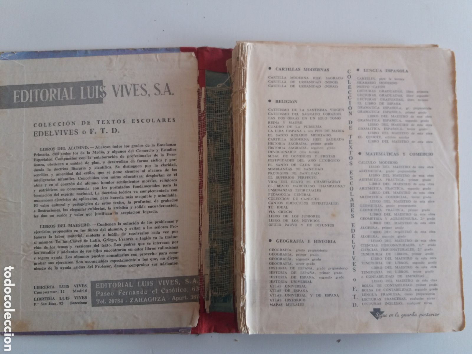 Libros de segunda mano: Libro escolar franquista 1957 - Foto 6