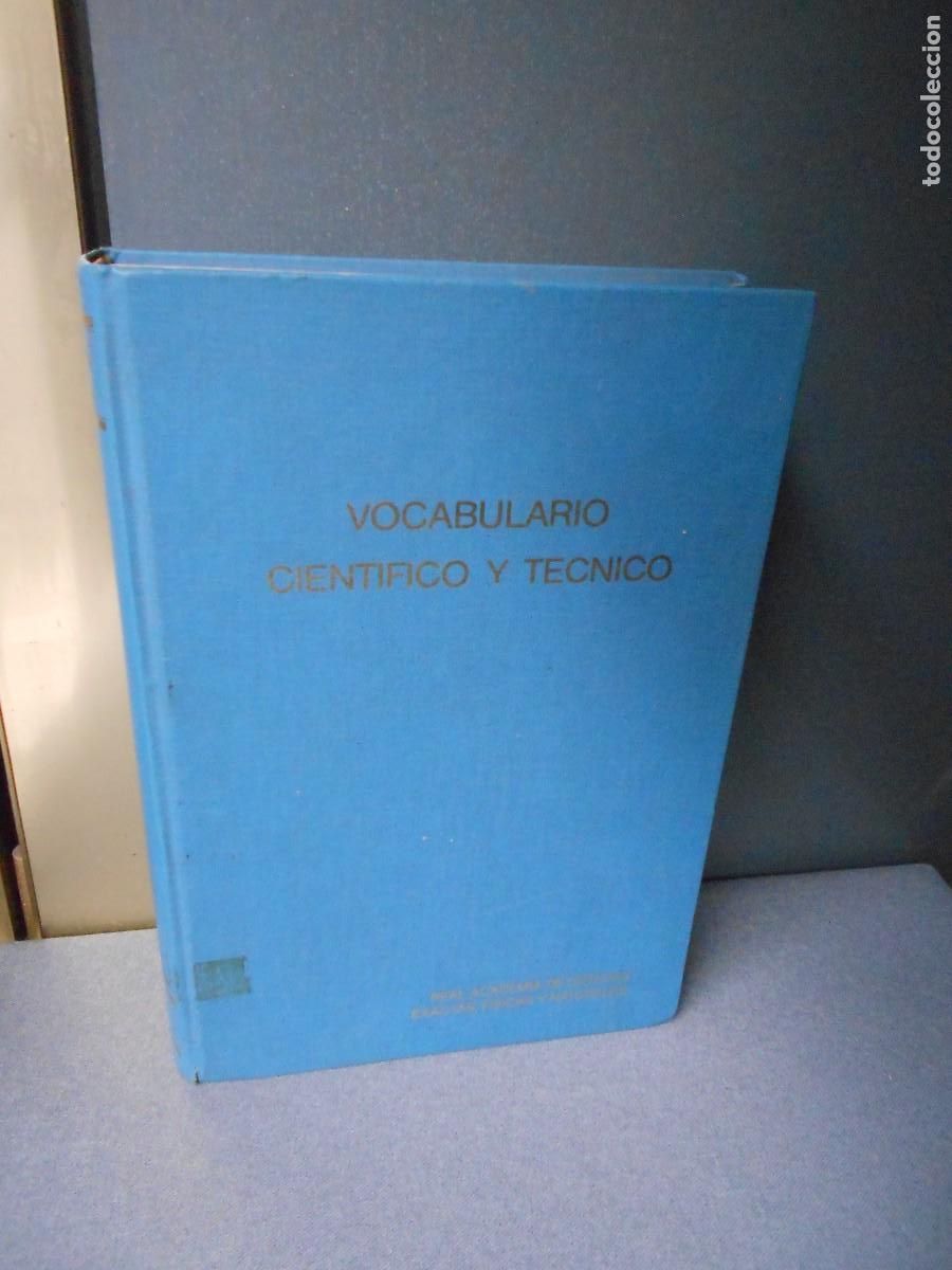 Libros de segunda mano: VOCABULARIO CIENTIFICO Y TECNICO - Foto 1