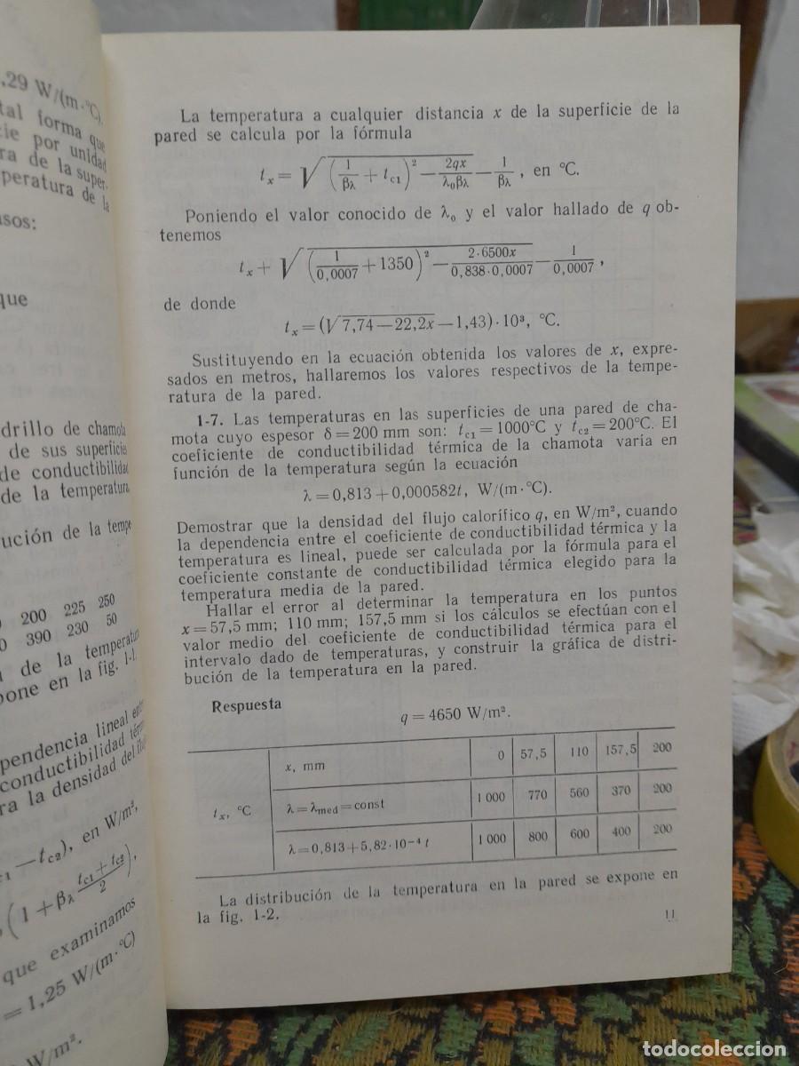 Libros de segunda mano: Libro problemas de termotransferencia editorial Mir Mosc&uacute; matem&aacute;ticas - Foto 3