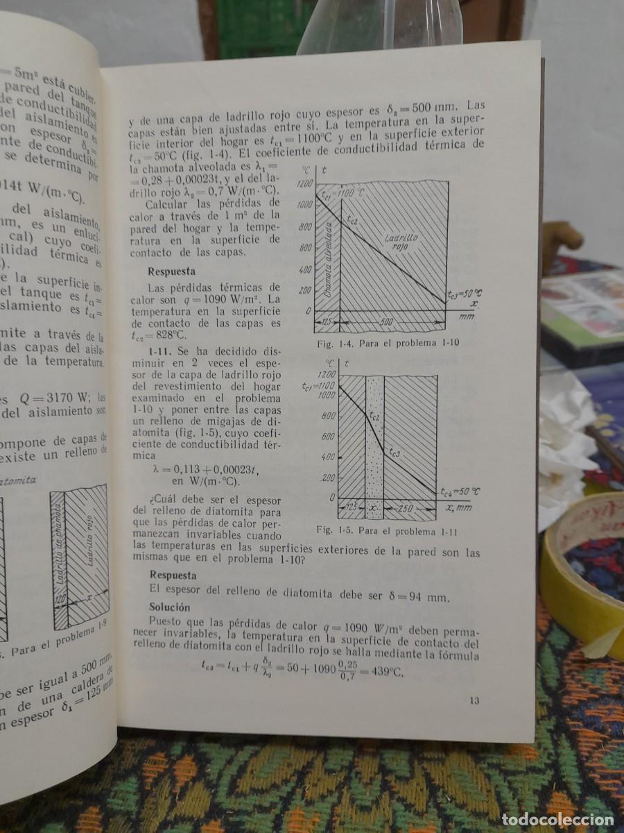 Libros de segunda mano: Libro problemas de termotransferencia editorial Mir Mosc&uacute; matem&aacute;ticas - Foto 4
