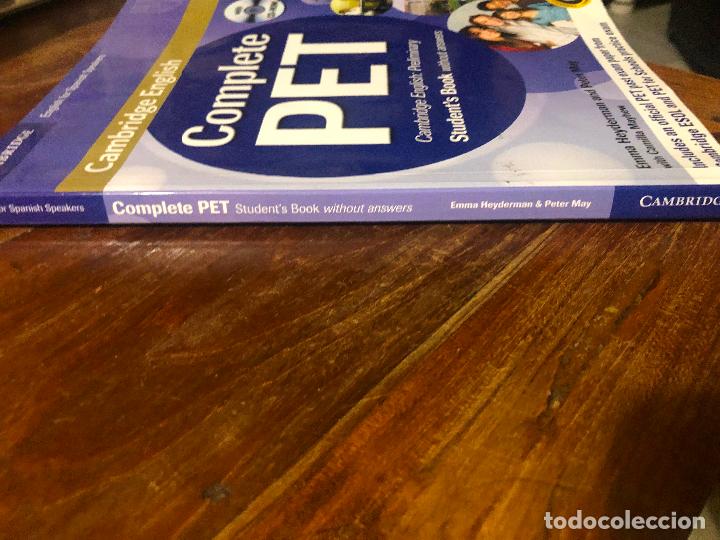 Libros de segunda mano: Complete PET Students Book with answers (CAMBRIDGE) NO CD - Foto 2