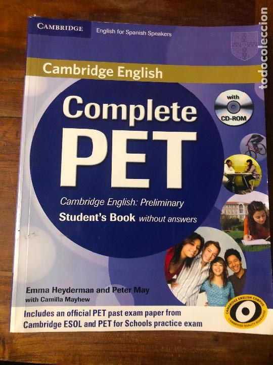 Libros de segunda mano: Complete PET Students Book with answers (CAMBRIDGE) NO CD - Foto 1