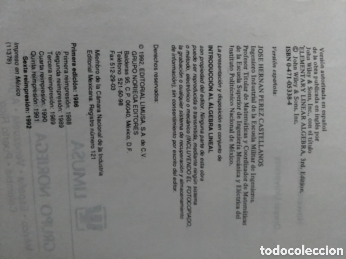 Libros de segunda mano: Libro Howard Anton - Foto 4