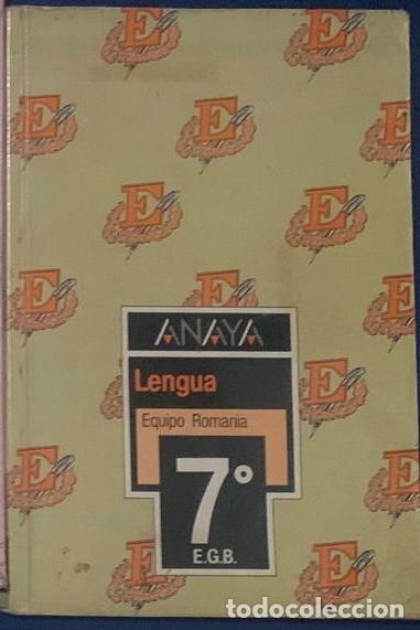 Libros de segunda mano: Lenguaje Anaya 7 - Foto 1