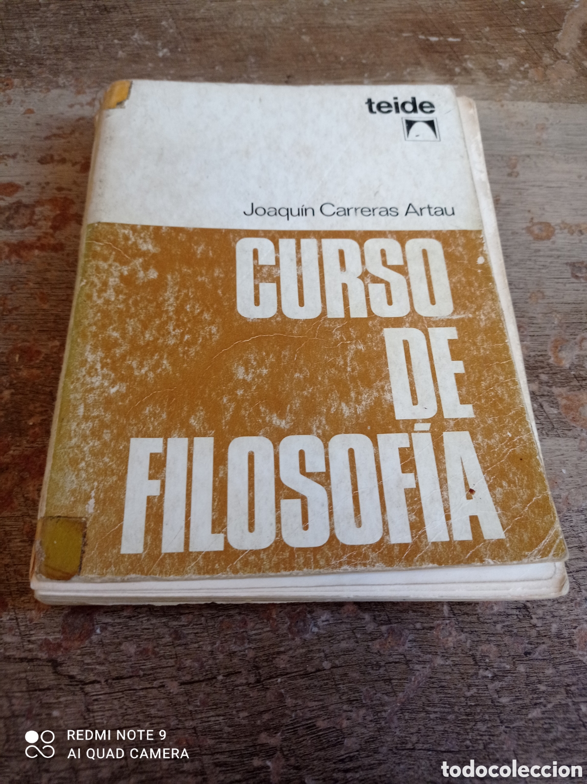 Libros de segunda mano: Curso de filosof&iacute;a Joaqu&iacute;n carreras - Foto 1