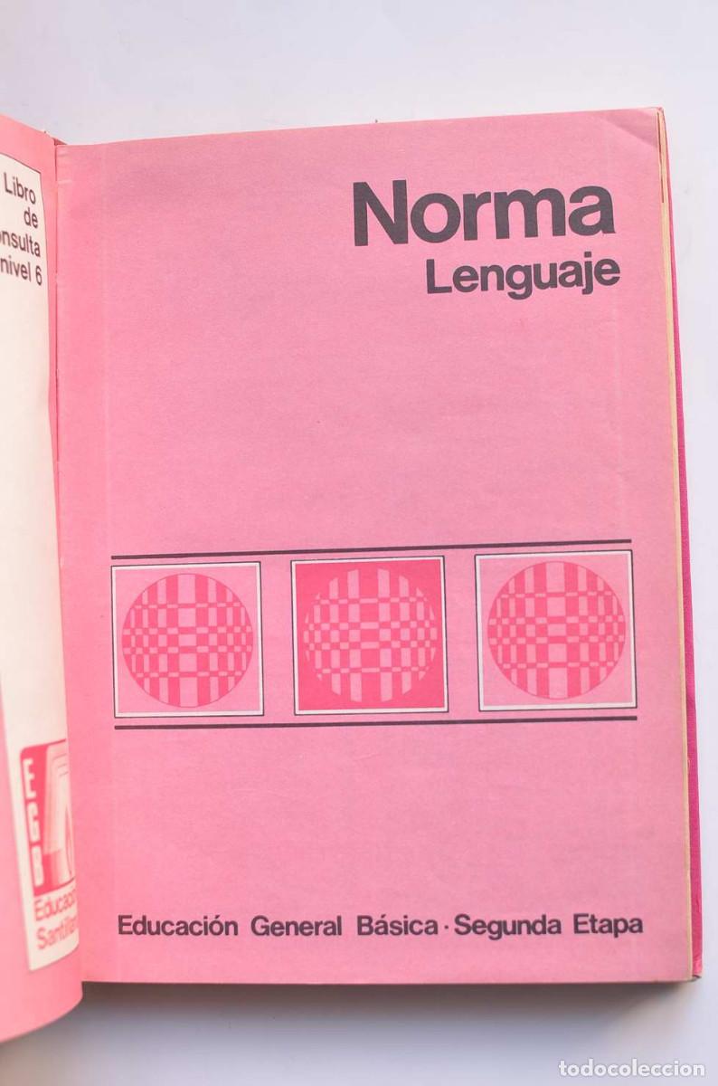 Libros de segunda mano: Norma 6. Lenguaje. Libro de consulta - AUTORES VARIOS - Foto 2