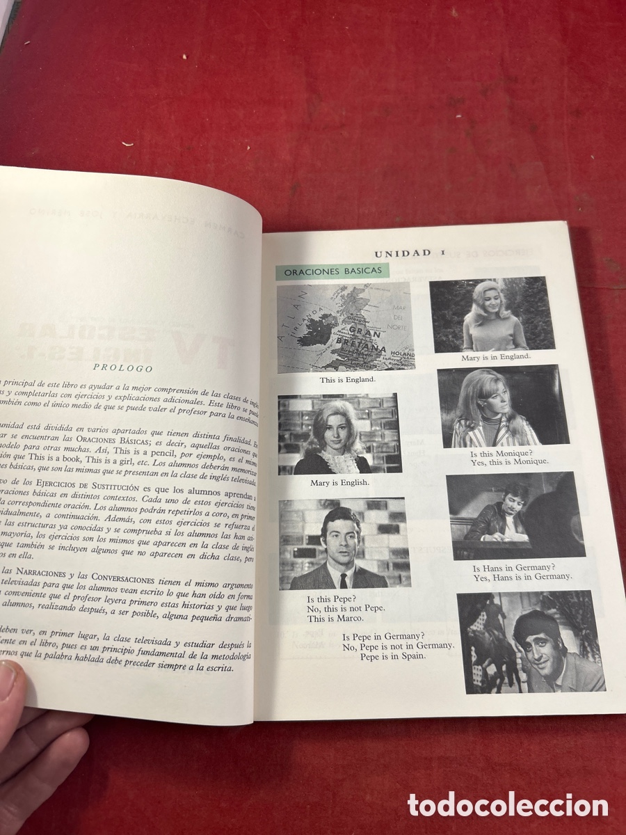 Libros de segunda mano: TV ESCOLAR INGL&Eacute;S PRIMERO - Foto 2