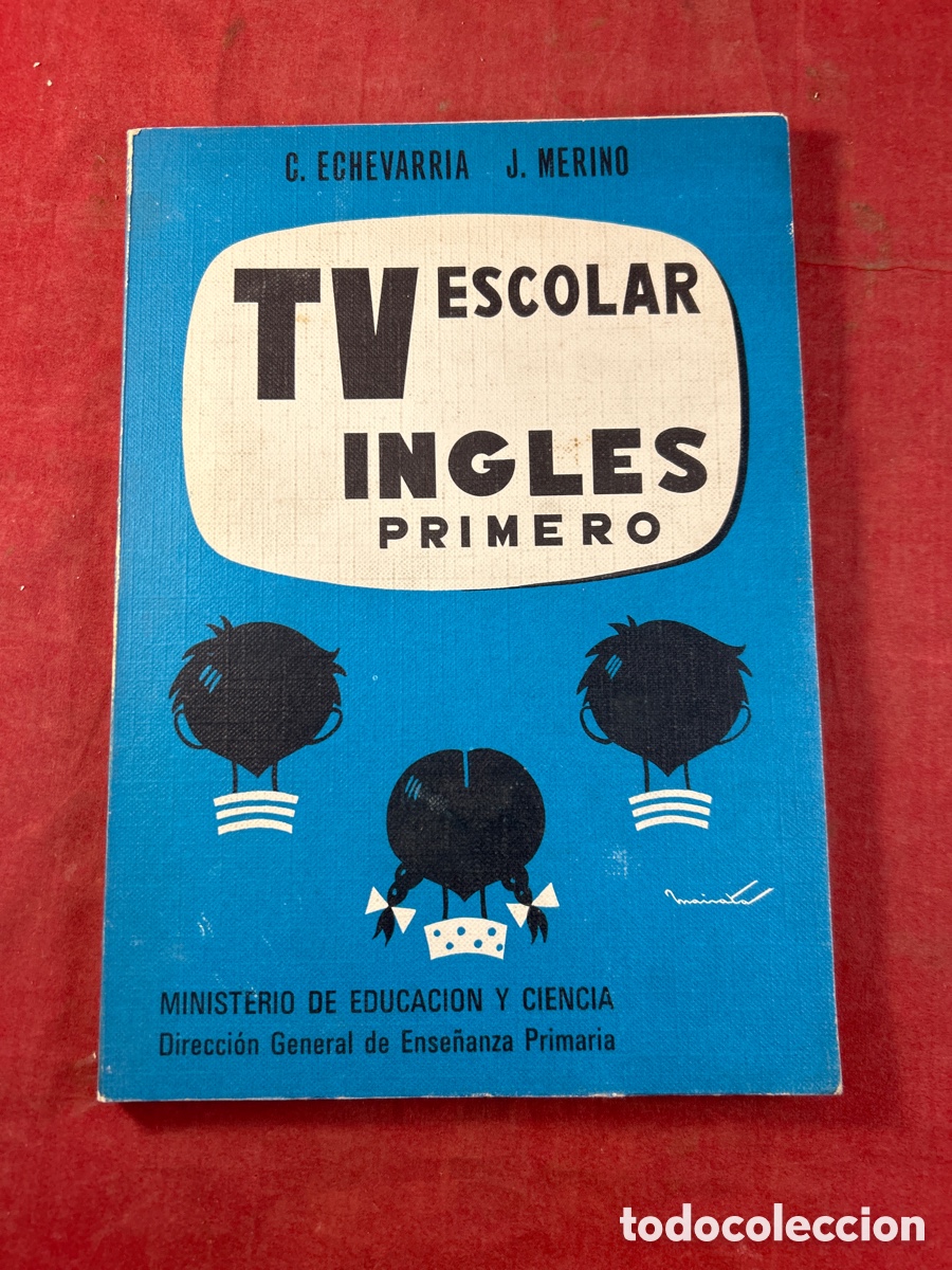 Libros de segunda mano: TV ESCOLAR INGL&Eacute;S PRIMERO - Foto 1