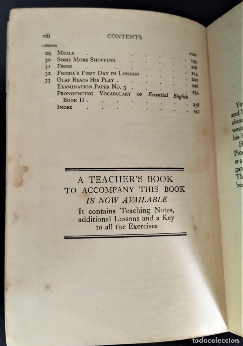 Libros de segunda mano: Essential english for foreign students - Book 2- de C. E. Eckersley - Foto 5