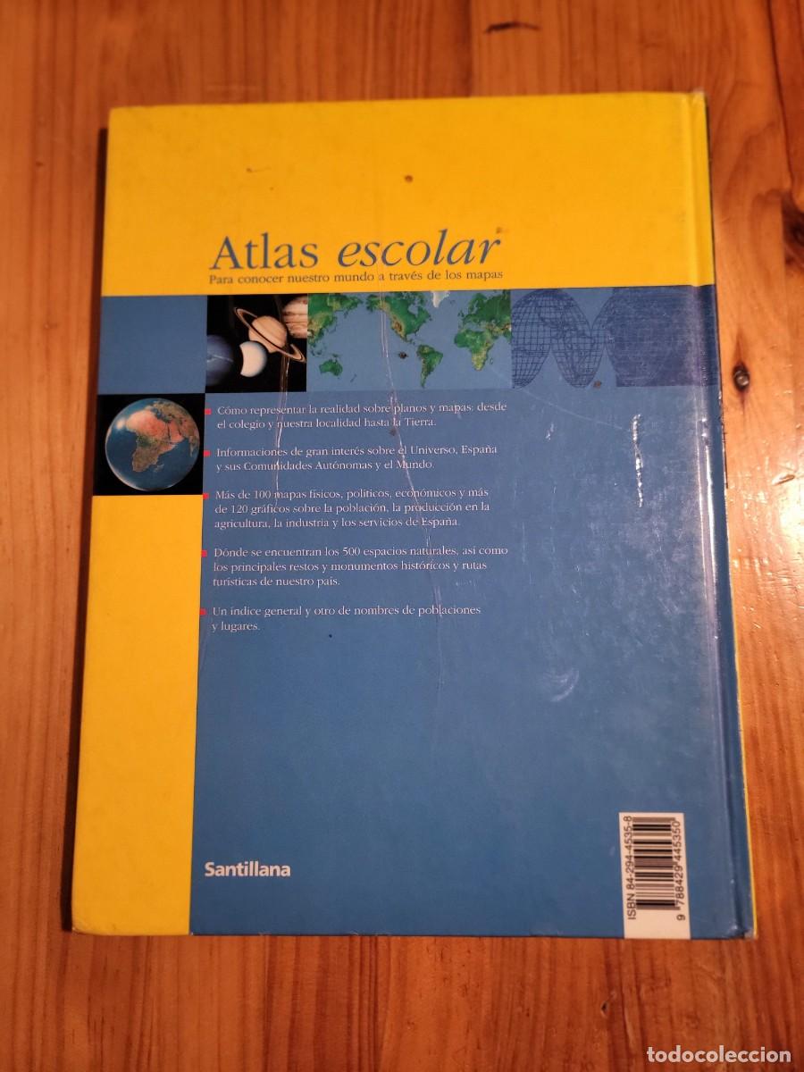 Libros de segunda mano: ATLAS ESCOLAR SANTILLANA - Foto 2