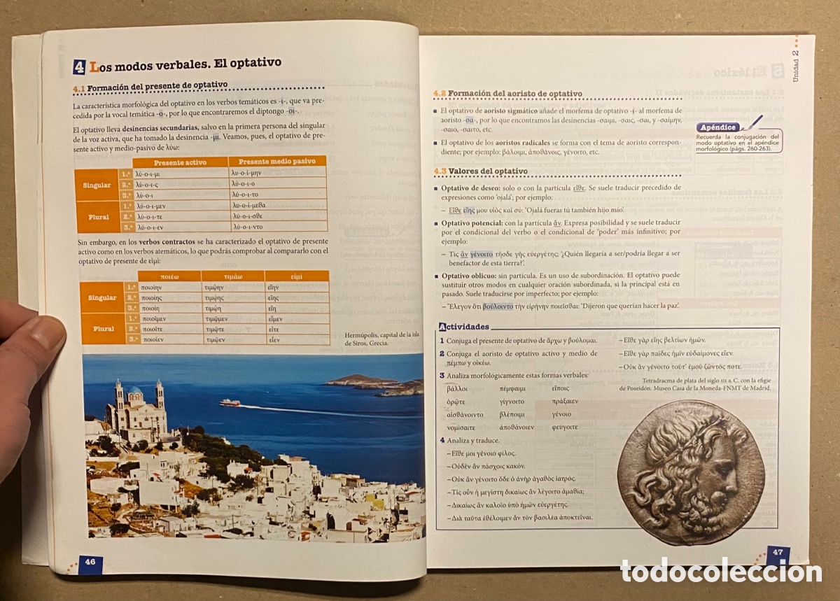 Libros de segunda mano: GRIEGO 2&ordm; BACHILLERATO. VV.AA. EDICIONES ANAYA 2016. - Foto 4