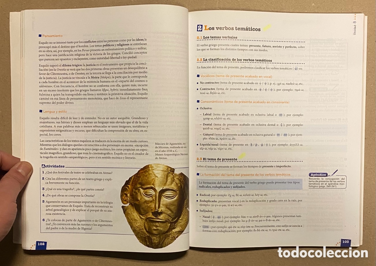 Libros de segunda mano: GRIEGO 2&ordm; BACHILLERATO. VV.AA. EDICIONES ANAYA 2016. - Foto 5