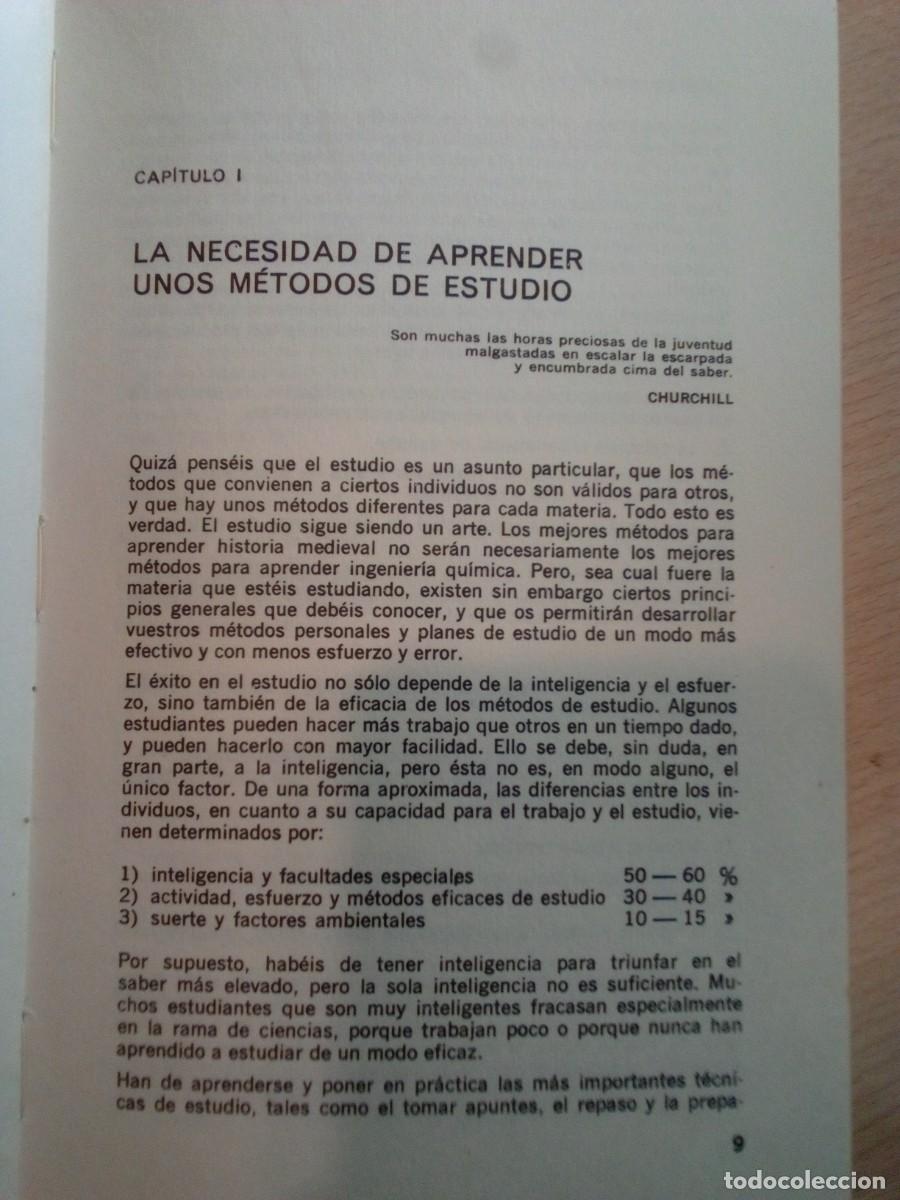 Libros de segunda mano: LIBRO. C&oacute;mo estudiar. Harry Maddox. 1969 - Foto 5
