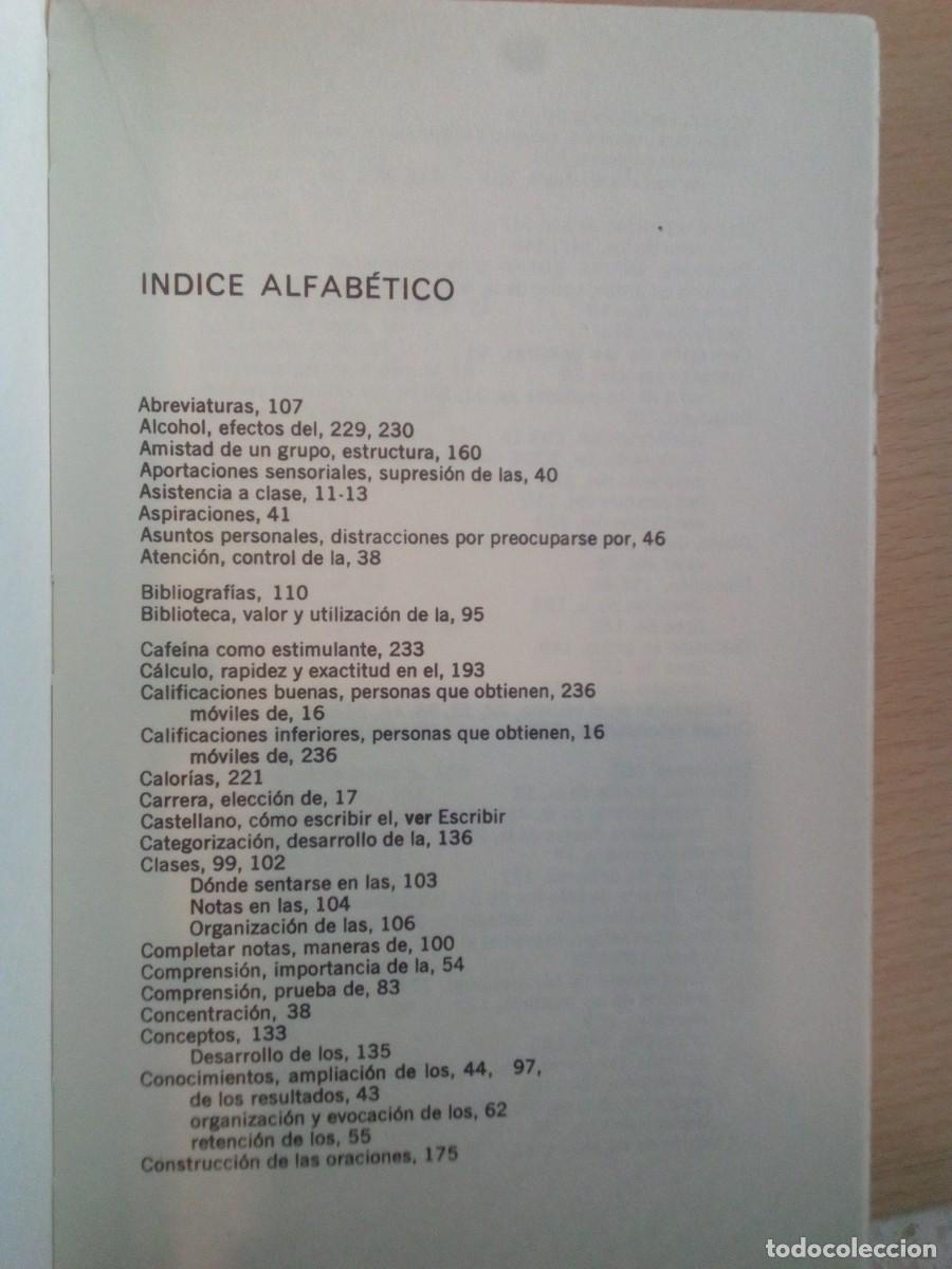Libros de segunda mano: LIBRO. C&oacute;mo estudiar. Harry Maddox. 1969 - Foto 6