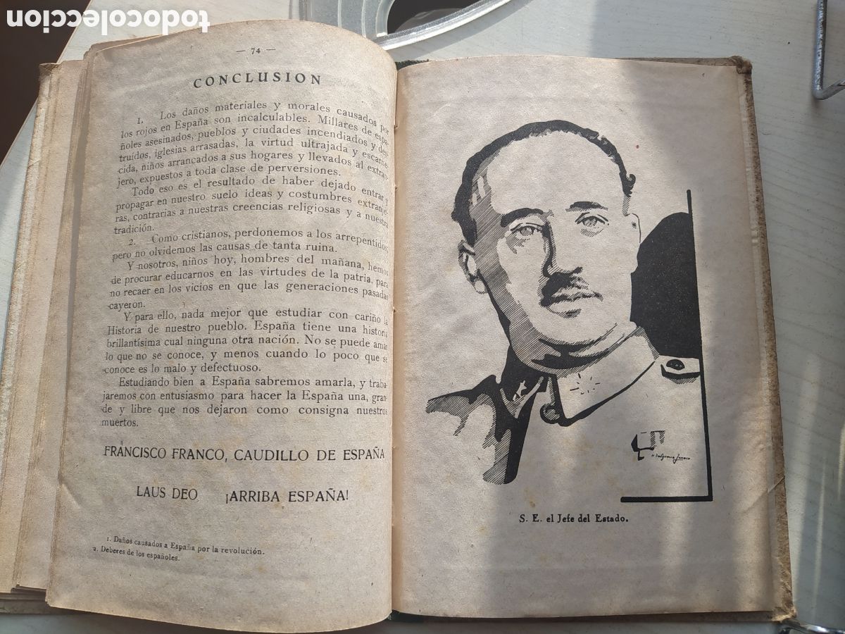 Libros de segunda mano: HISTORIA DE ESPA&Ntilde;A - PRIMER GRADO - EDICIONES BRU&Ntilde;O - Foto 5