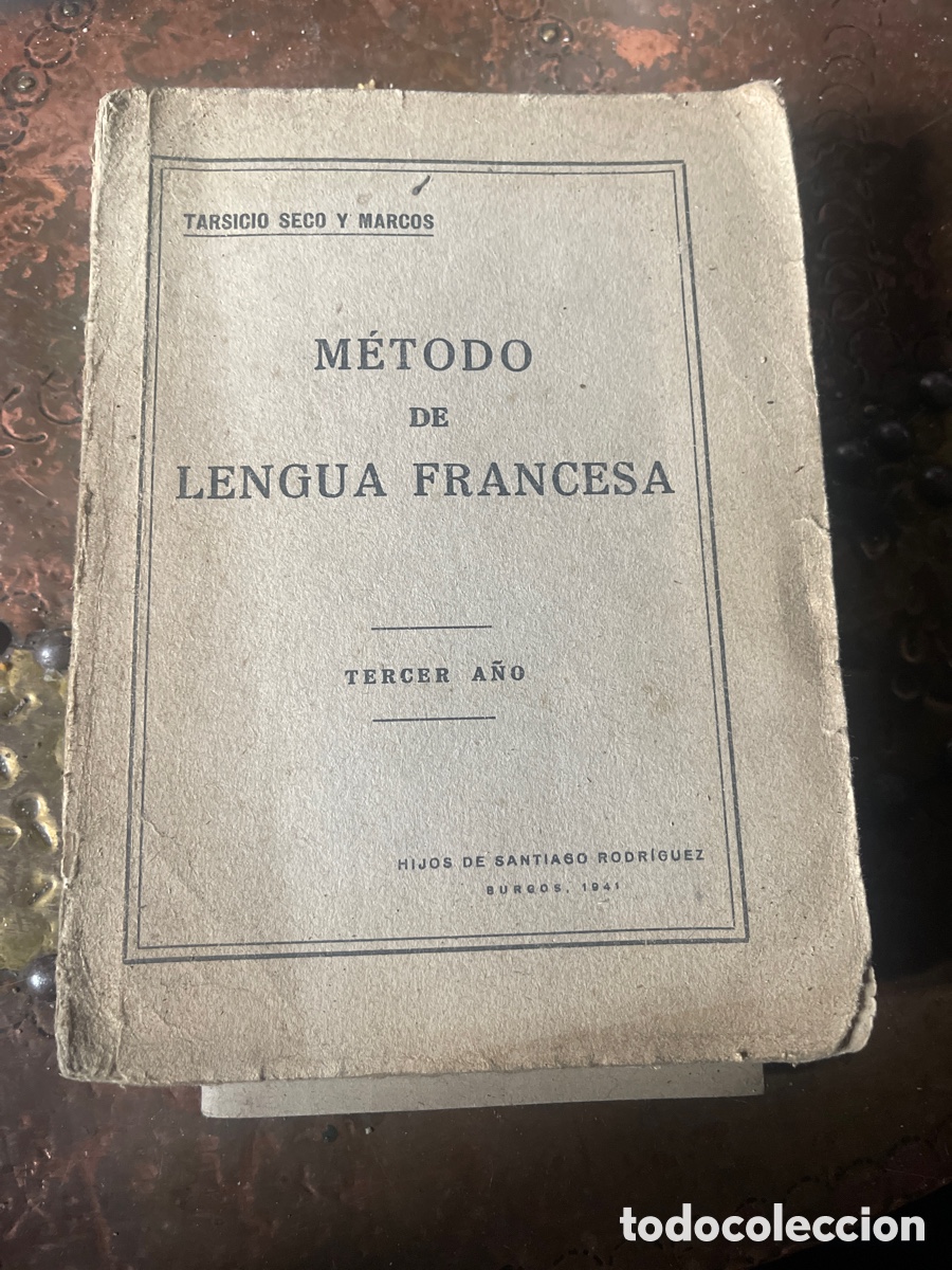 Libros de segunda mano: M&eacute;todo de lengua francesa tercer a&ntilde;o - Foto 1