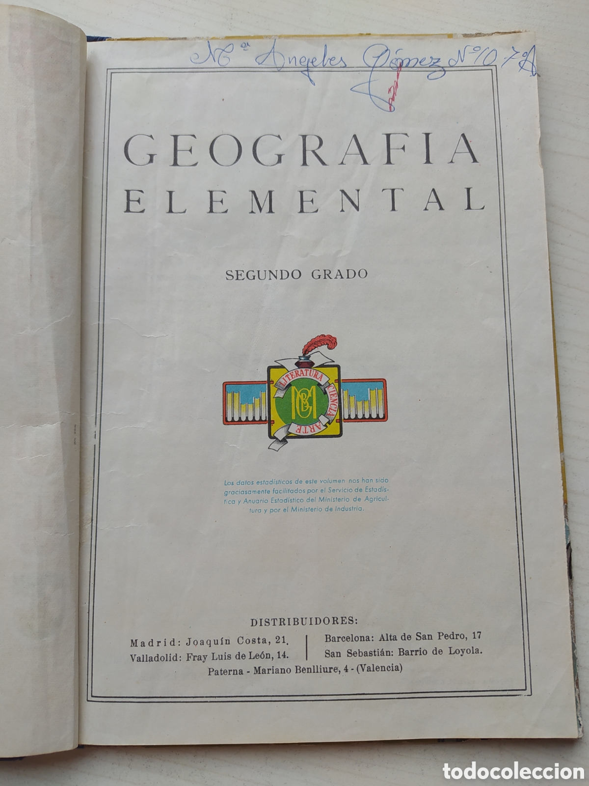 Libros de segunda mano: GEOGRAF&Iacute;A ELEMENTAL SEGUNDO GRADO. EDICIONES BRU&Ntilde;O - Foto 3