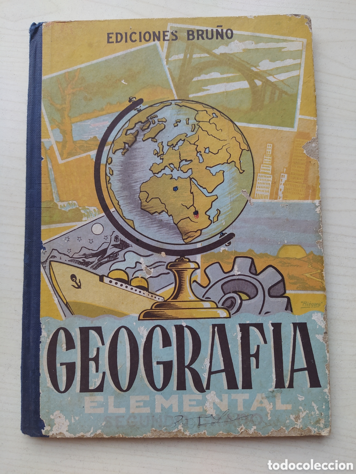 Libros de segunda mano: GEOGRAF&Iacute;A ELEMENTAL SEGUNDO GRADO. EDICIONES BRU&Ntilde;O - Foto 1