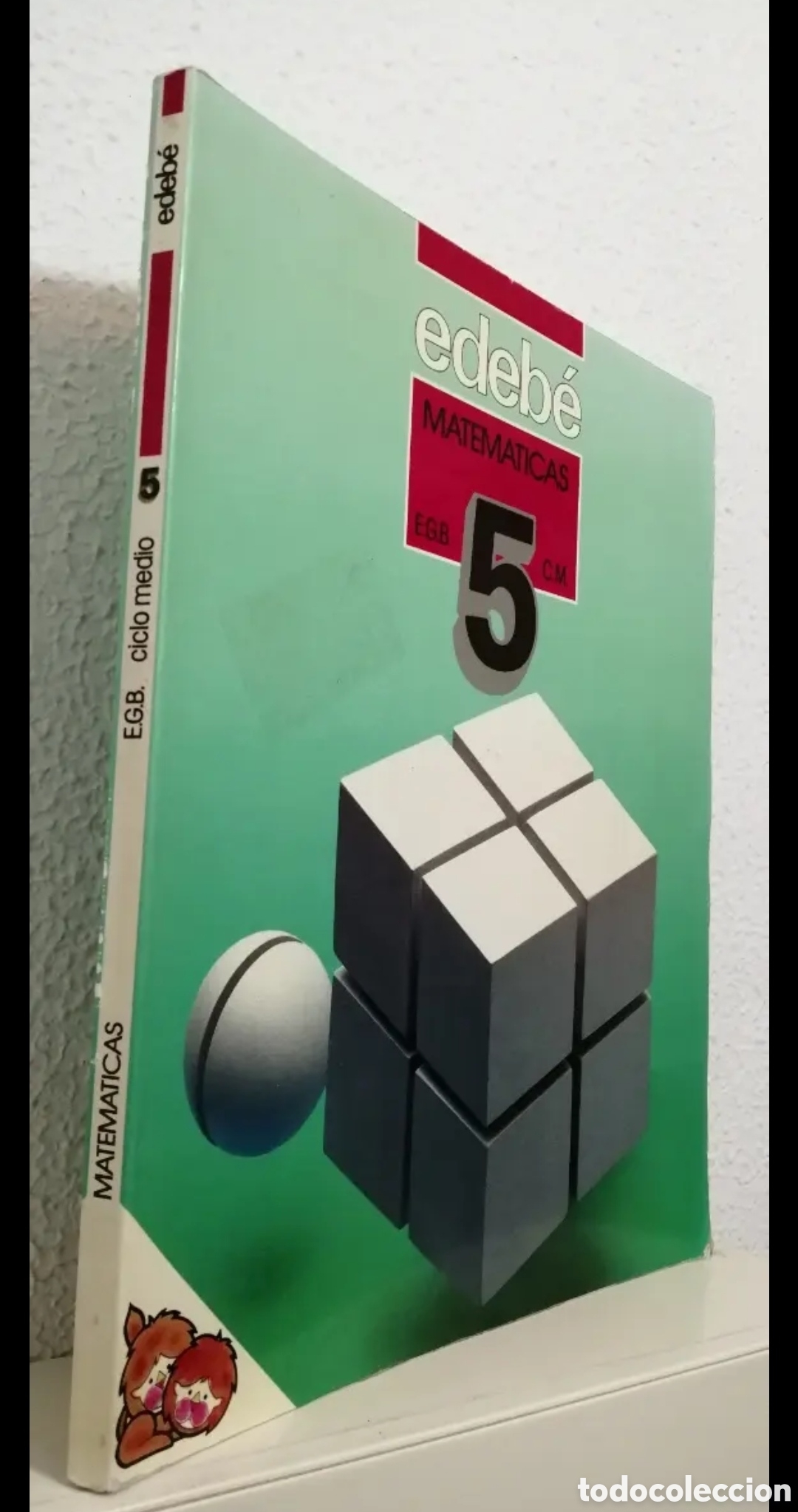 Libros de segunda mano: 1987 Matem&aacute;ticas 5 EGB Edebe - Foto 1