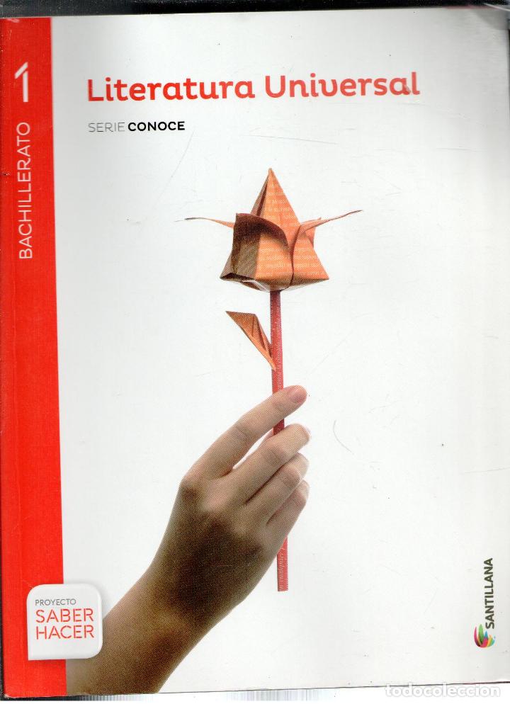 Libros de segunda mano: Literatura Universal. Bachillerato 1 - Foto 1