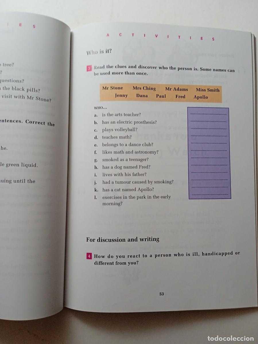 Libros de segunda mano: ALIEN AT SCHOOL - MICHELLE BROWN - READING & TRAINING (INGL&Eacute;S) - Foto 7