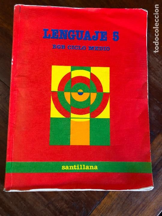 Libros de segunda mano: Libro EGB lenguaje 5 Santillana - Foto 1