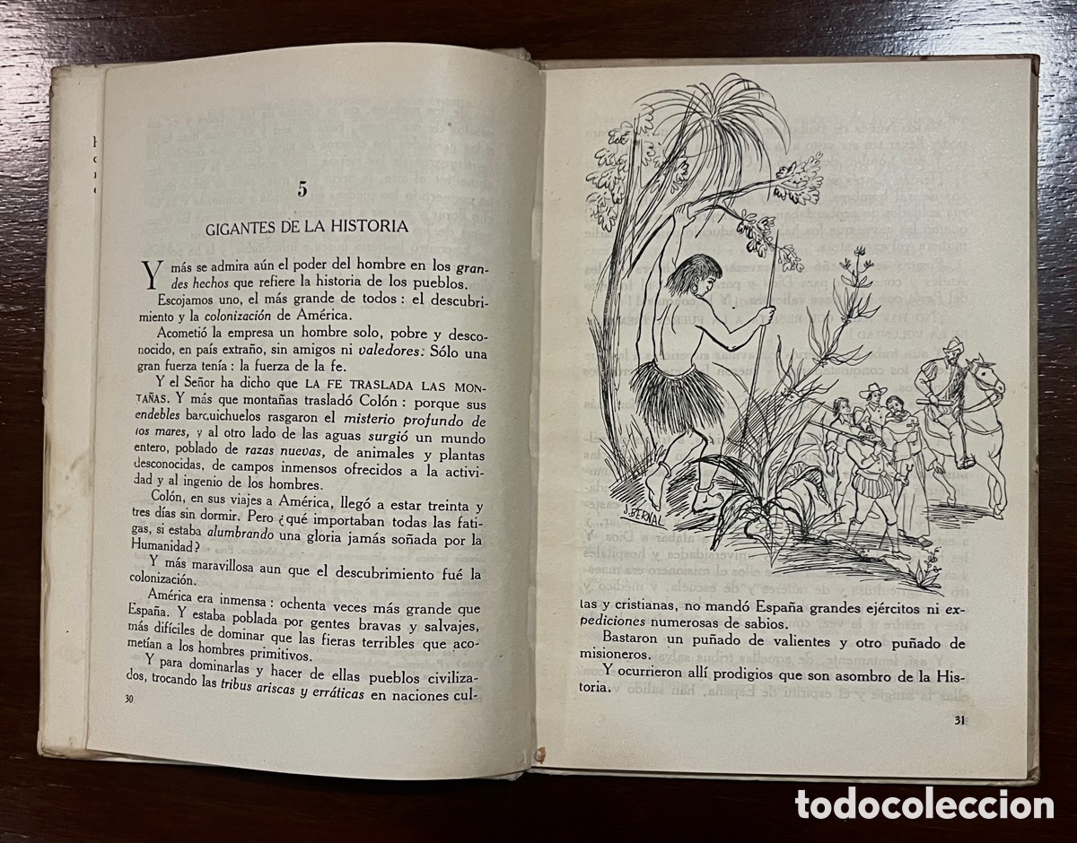Libros de segunda mano: HORIZONTES ABIERTOS - AGUSTIN SERRANO - EL LIBRO ESCOLAR DE LA PREVISI&Oacute;N - 1949 PRMERA EDICI&Oacute;N - Foto 4