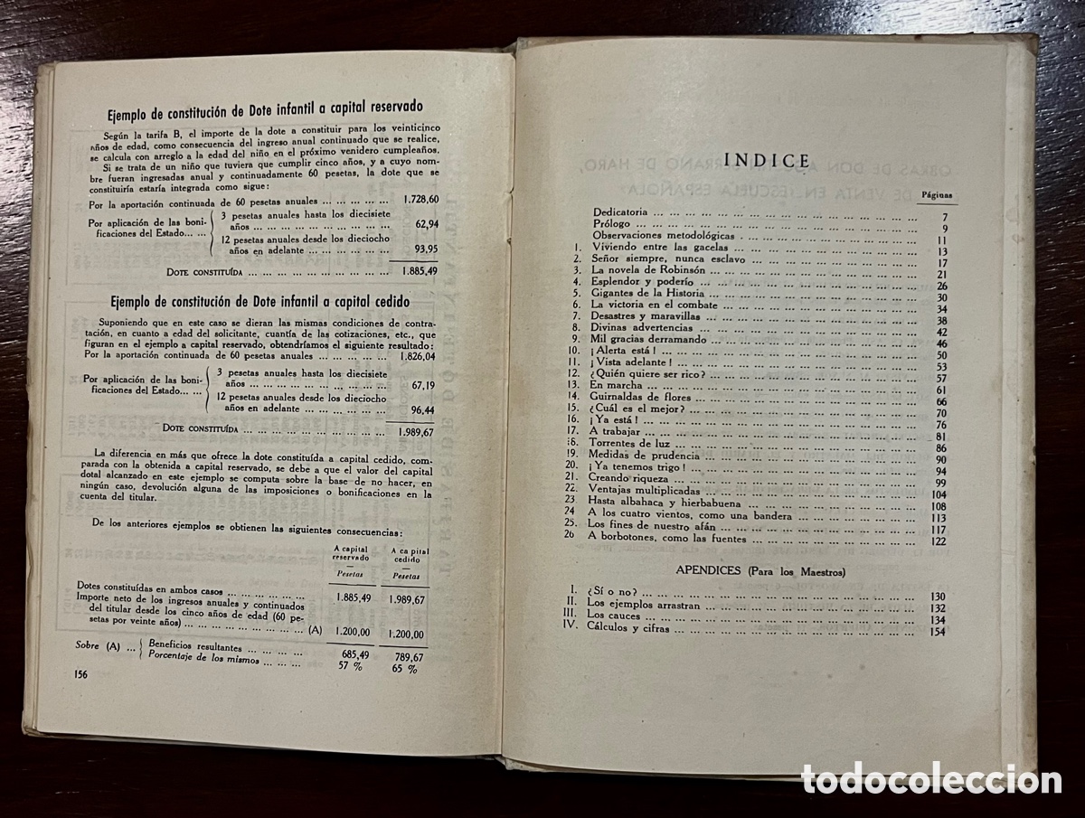 Libros de segunda mano: HORIZONTES ABIERTOS - AGUSTIN SERRANO - EL LIBRO ESCOLAR DE LA PREVISI&Oacute;N - 1949 PRMERA EDICI&Oacute;N - Foto 7