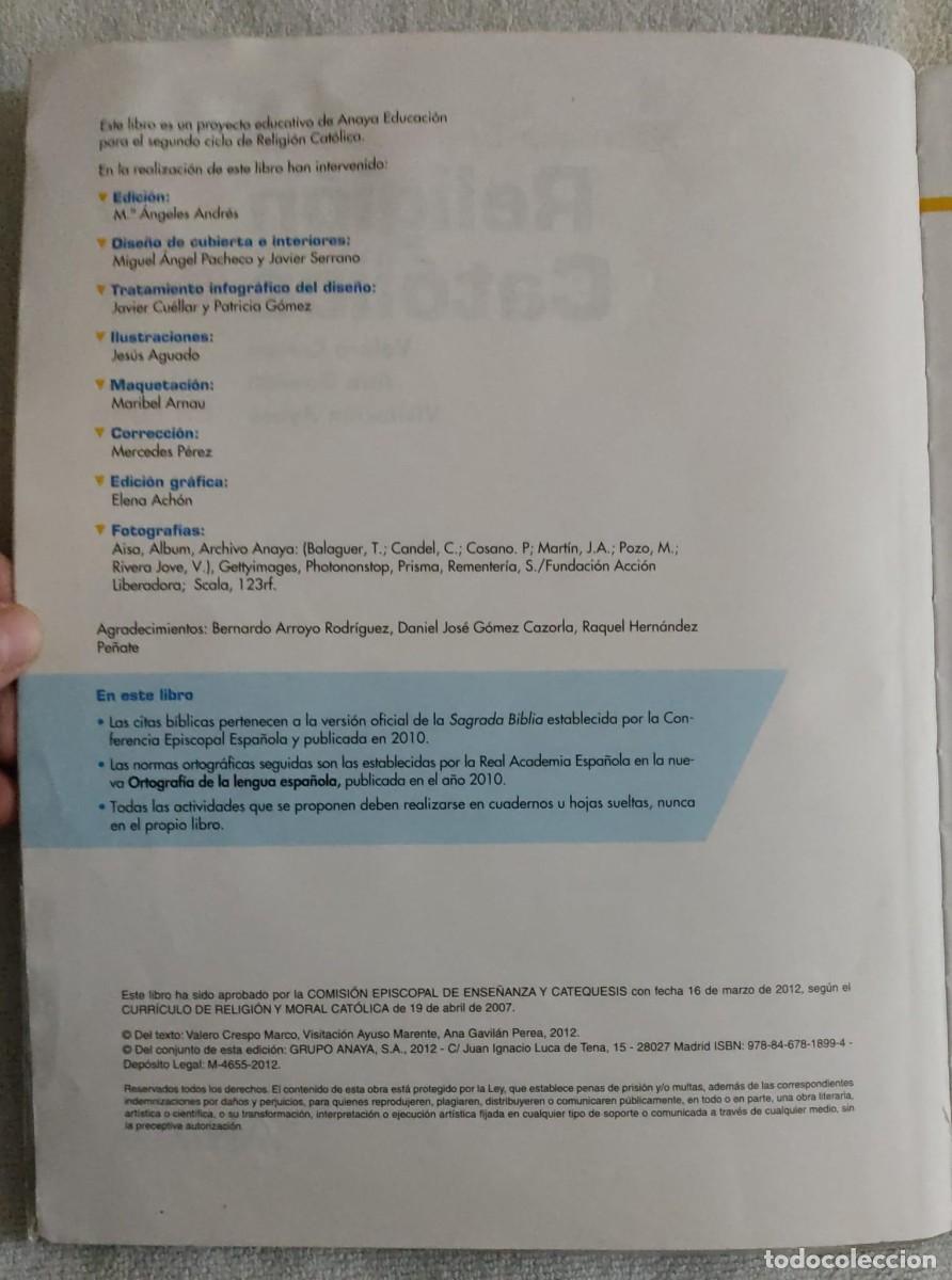 Libros de segunda mano: Religi&oacute;n Cat&oacute;lica 3. - Foto 4