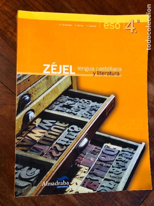 Libros de segunda mano: Z&eacute;jel. Lengua castellana y literatura 4&ordm; ESO, sin uso ni subrayados, libro de texto