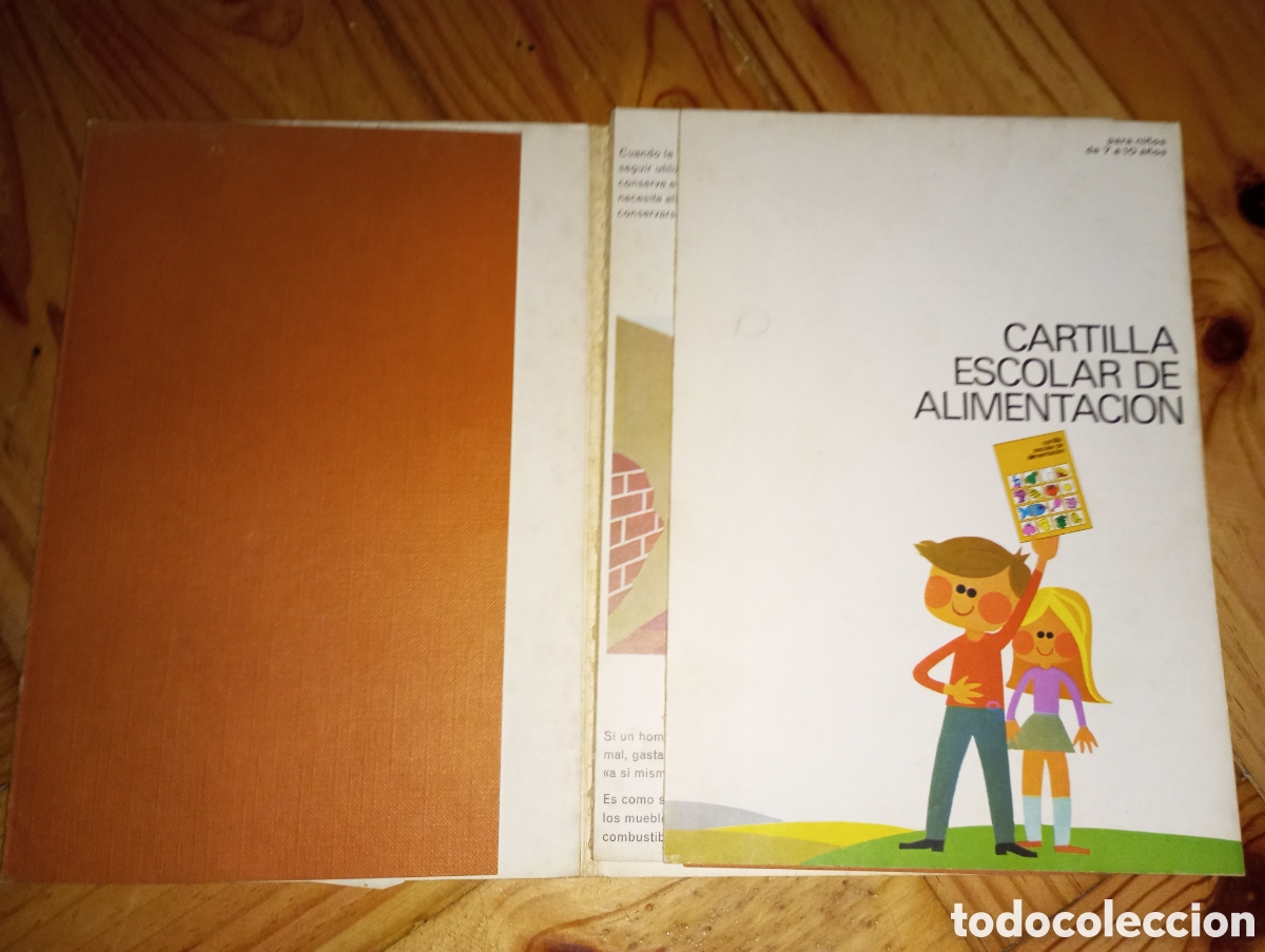Libros de segunda mano: ANTIGUA CARTILLA ESCOLAR DE ALIMENTACION - Foto 3