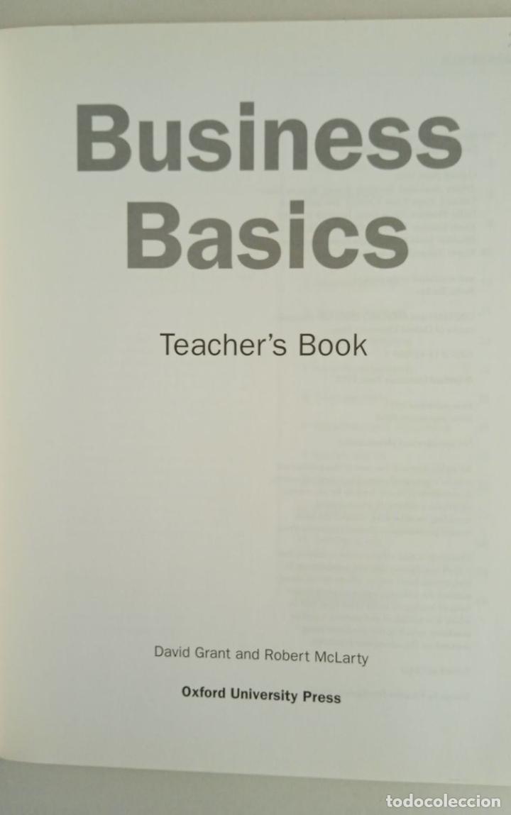 Libros de segunda mano: BUSINESS BASICS Teacher&acute;s Book - Foto 2