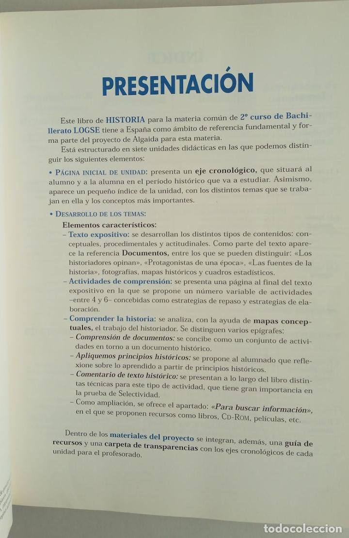 Libros de segunda mano: HISTORIA 2&ordm; BACHILLERATO LOGSE 1997 - Foto 3