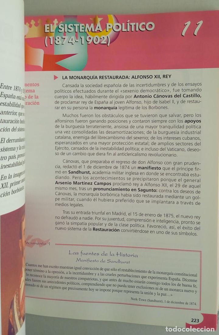 Libros de segunda mano: HISTORIA 2&ordm; BACHILLERATO LOGSE 1997 - Foto 6