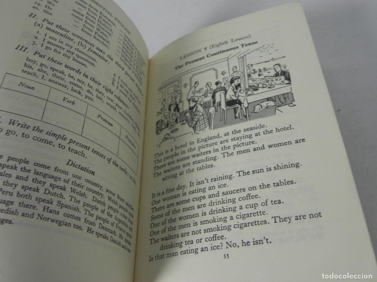 Libros de segunda mano: ESSENTIAL ENGLISH FOR FOREIGN STUDENTS BOOK 1 (C.E. ECKERSLEY) LONGMANS-1961 - Foto 3