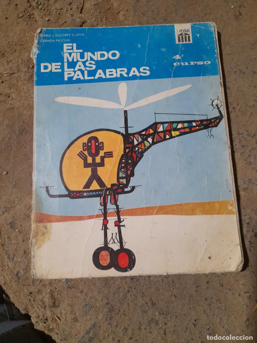 Libros de segunda mano: Libro El mundo de las palabras Anaya 4 curso - Foto 1
