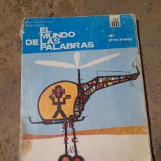 Libros de segunda mano: LIBRO EL MUNDO DE LAS PALABRAS ANAYA 4 CURSO