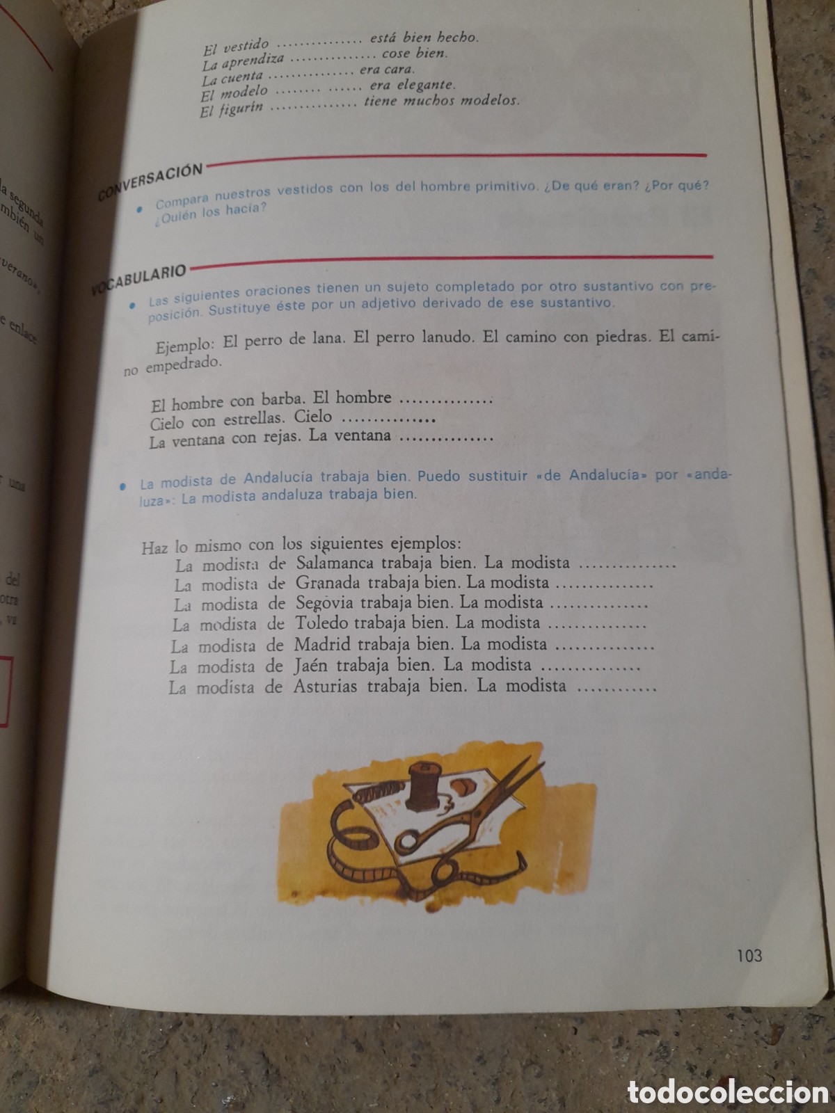 Libros de segunda mano: Libro El mundo de las palabras Anaya 4 curso - Foto 6