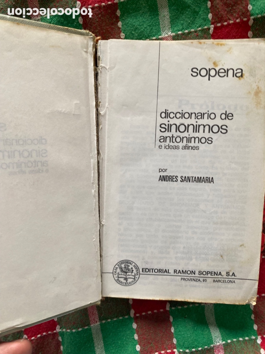 Libros de segunda mano: Diccionario de sin&oacute;nimos - Foto 2