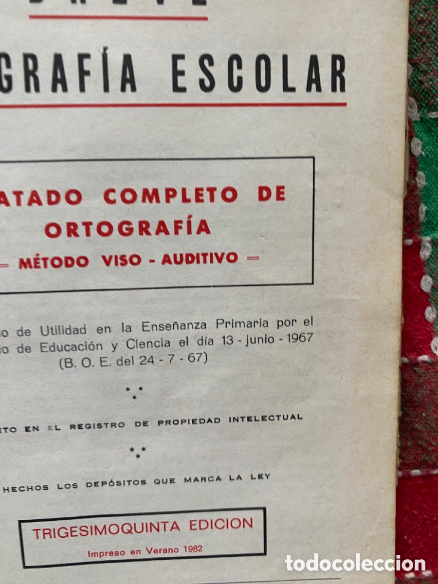 Libros de segunda mano: Breve ortograf&iacute;a escolar - Foto 5