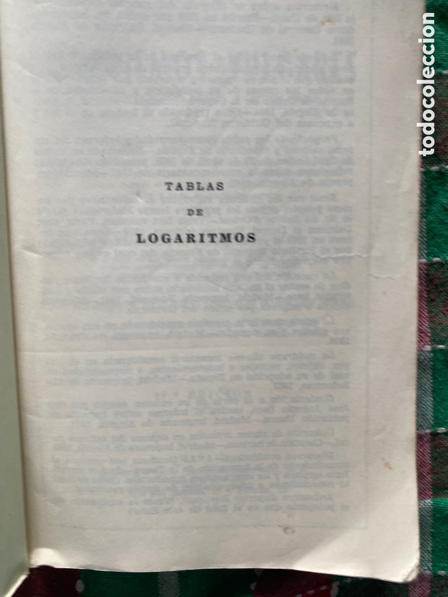 Libros de segunda mano: TABLAS DE LOS LOGARITMOS VULGARES. 1958 - Foto 4