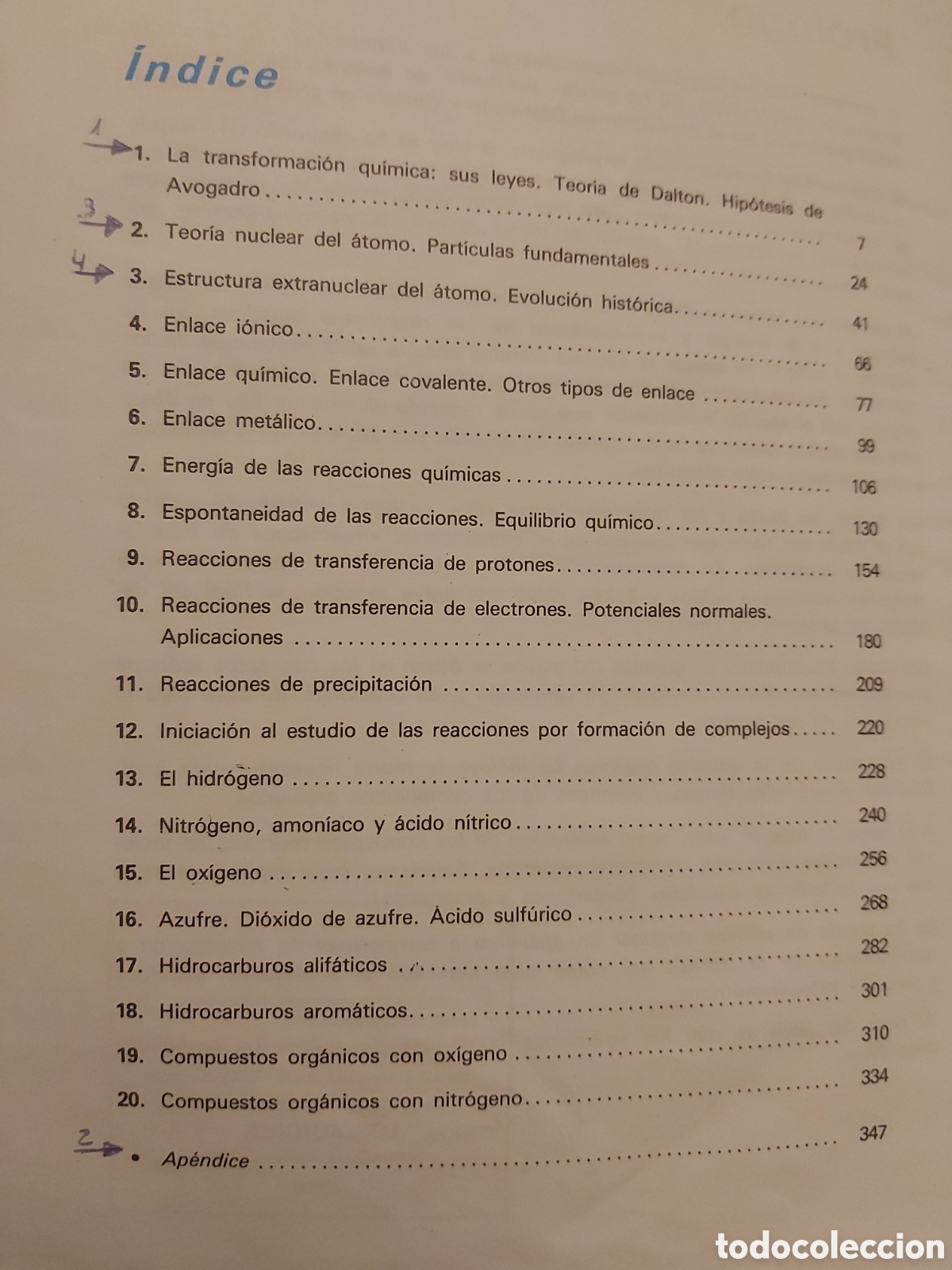 Libros de segunda mano: QU&Iacute;MICA $ F. SALINAS & E. DE MANUEL $ LUIS VIVES $ 1984 - Foto 5