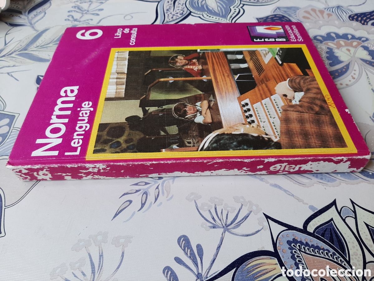 Libros de segunda mano: Norma Lenguaje 6 EGB Santillana 1972 - Foto 3