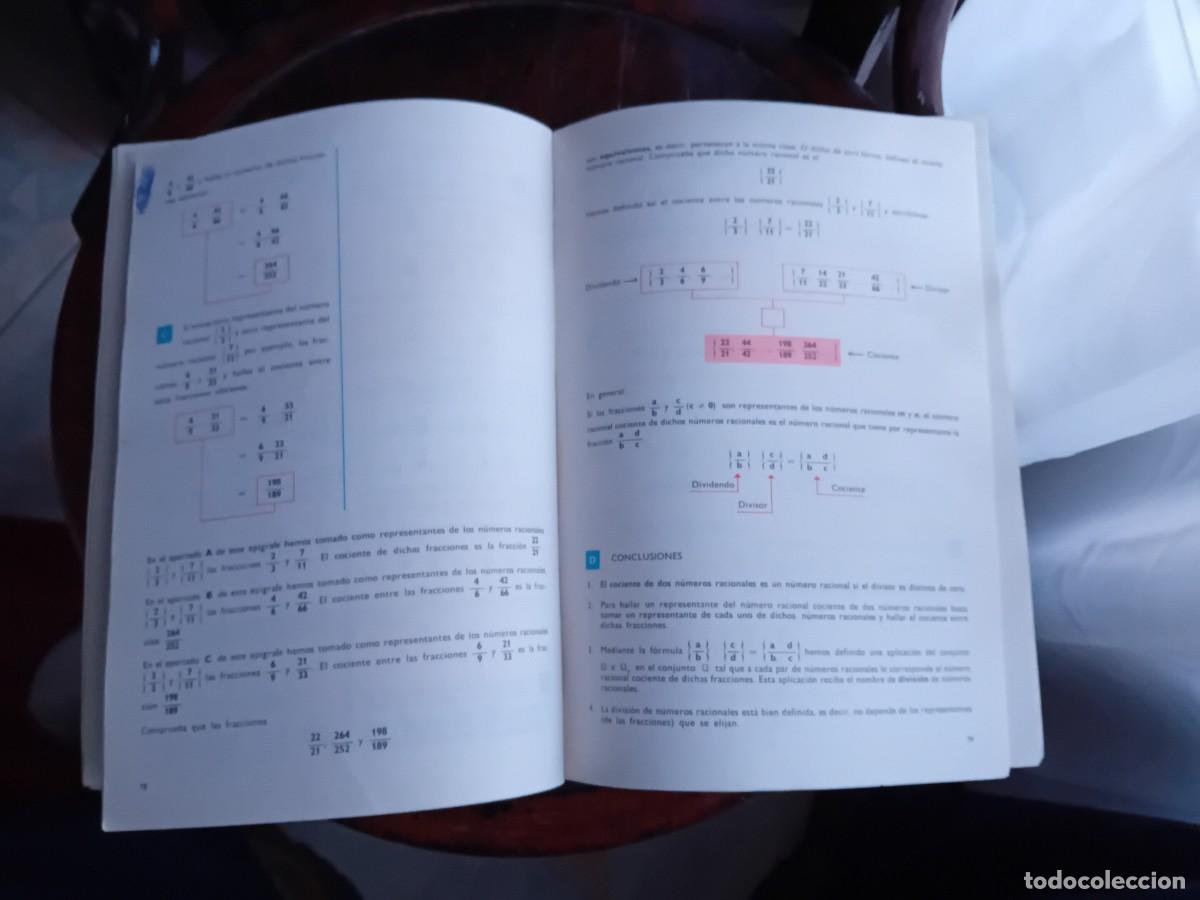 Libros de segunda mano: Matem&aacute;tica 8&deg; E.G.B. libro de consulta editorial Bru&ntilde;o 1974 - Foto 6