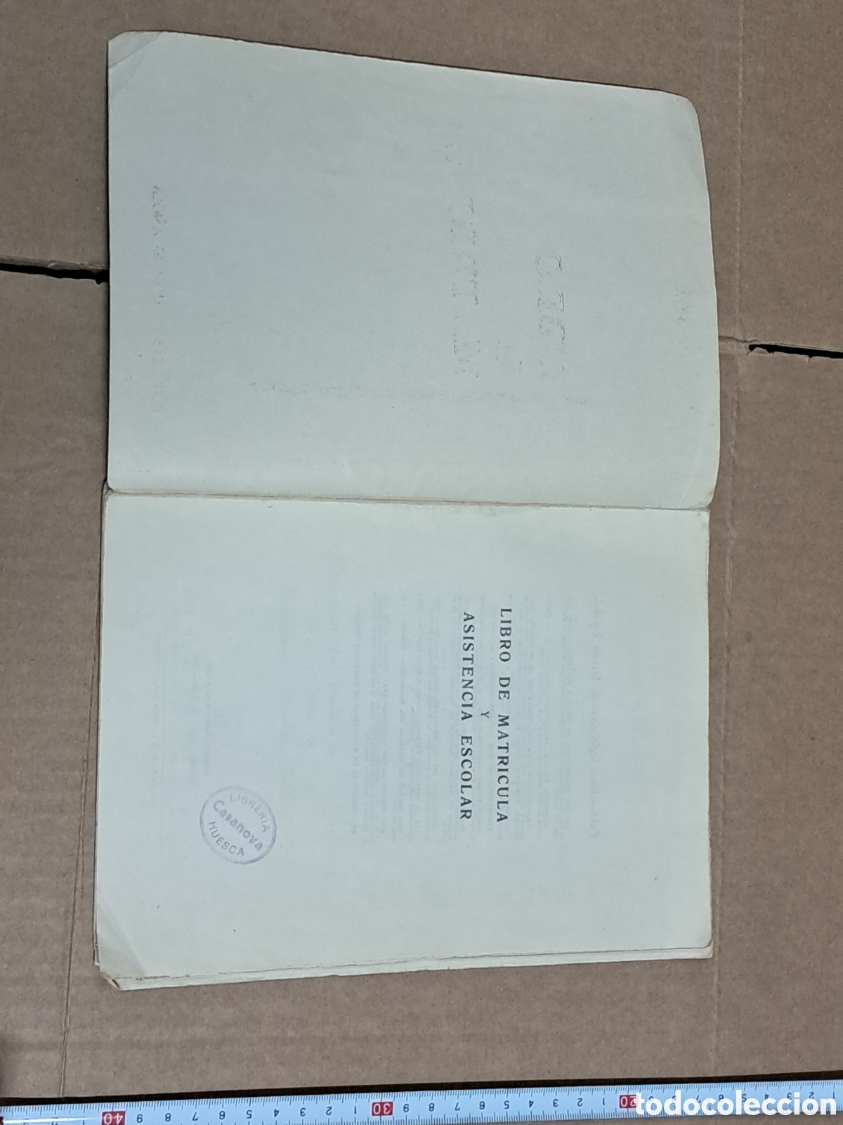 Libros de segunda mano: Libro de matr&iacute;cula solana editorial escuela espa&ntilde;ola 1964 - Foto 2
