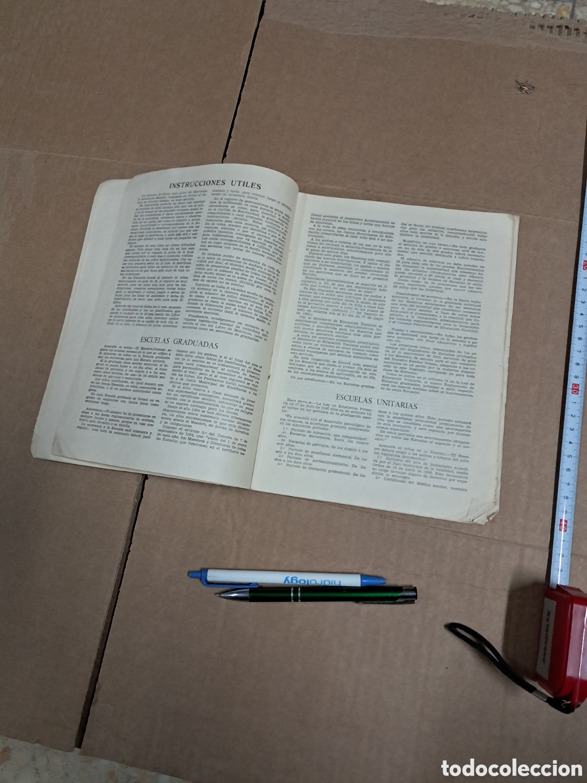 Libros de segunda mano: Libro de matr&iacute;cula solana editorial escuela espa&ntilde;ola 1964 - Foto 4