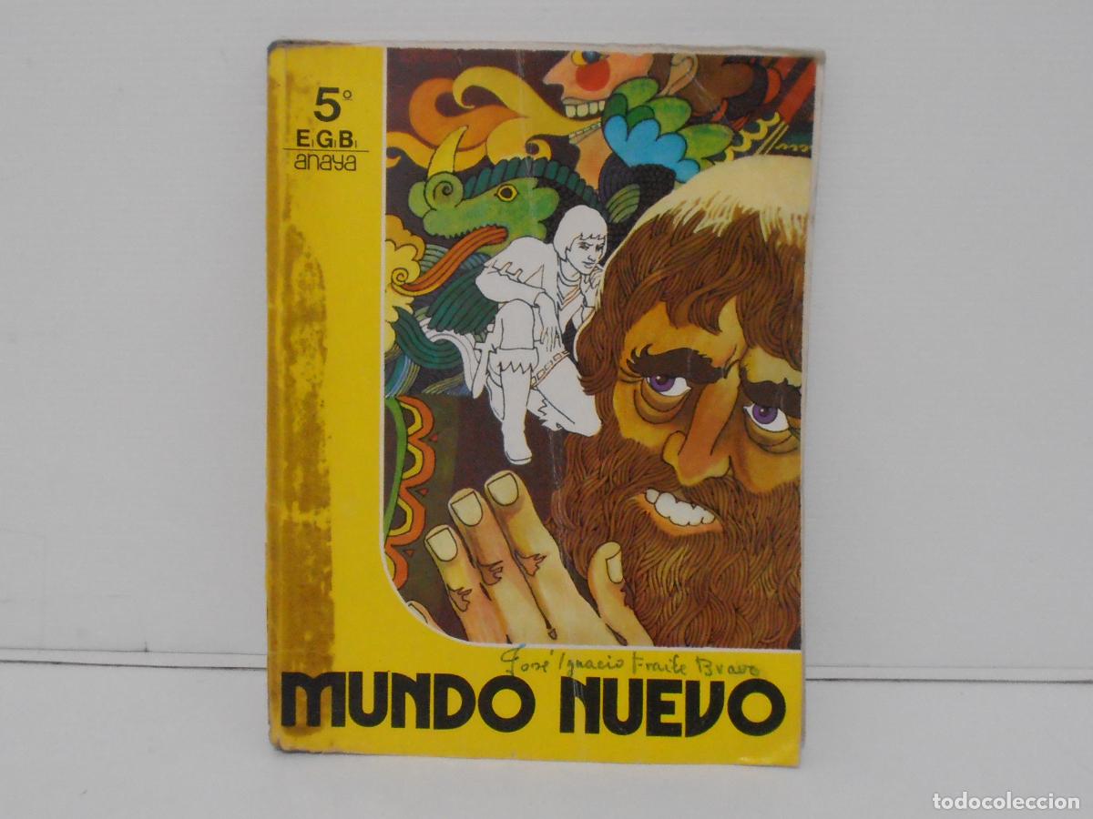 Libros de segunda mano: LIBRO, NUEVO MUNDO 5&ordm; EGB, ANAYA - Foto 1